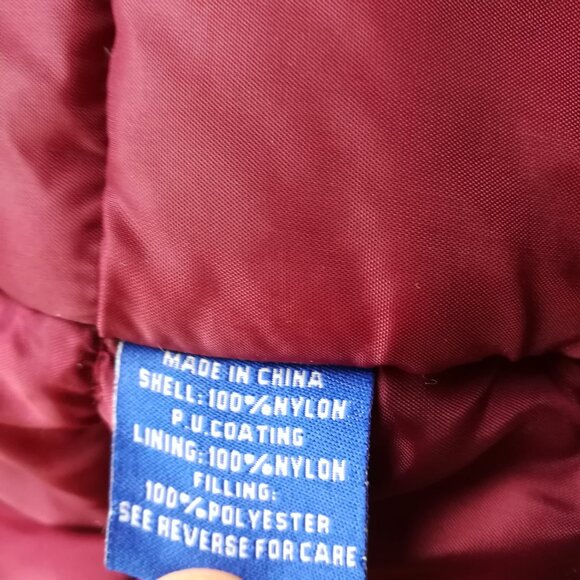 Vintage Washington Redskins Puffer Jacket Starter Pro Line Hooded Mens Large - Picture 6 of 14